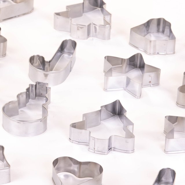 Forme de copt, 16 bucati, forme de Craciun