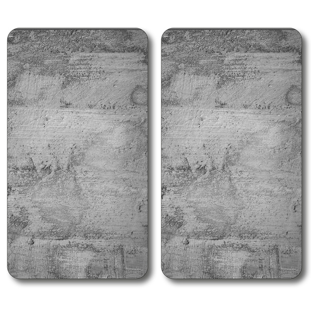 Plite protectie din sticlă, 2 bucăți, Kesper, DARK CONCRETE