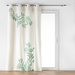 Perdea cu model de frunze imprimate, NYMPA, 140 x 240 cm