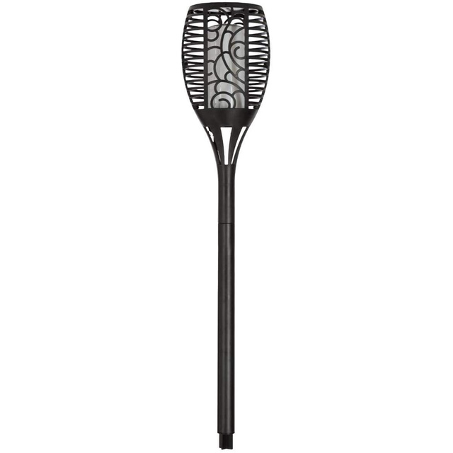 Lampa solara LED, inaltime 78 cm, efectul focului