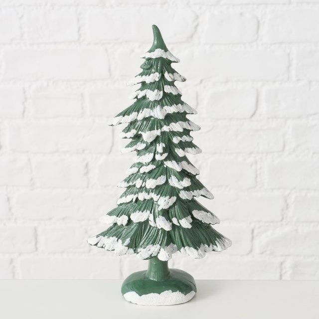 Tavă decorativă cu figurine și suporturi pentru lumânări, lungime 42 cm