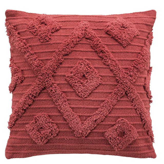 Fata de perna decorativa ZELIE boho, bumbac, 40 x 40 cm