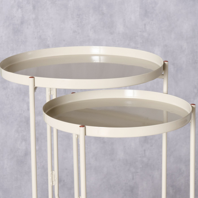 Set2 masute de cafea Drago, bej