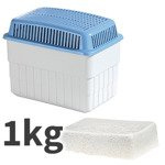 Absorbant de umiditate, dezumidificator de aer + cartuș 1 kg, WENKO
