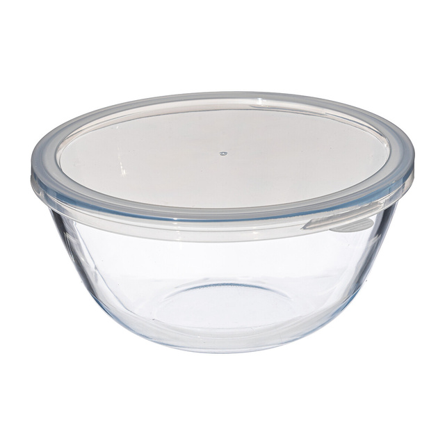 Bol din sticlă cu capac