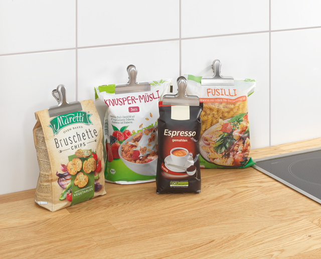 Set cleme de bucatarie din inox, 10 buc.