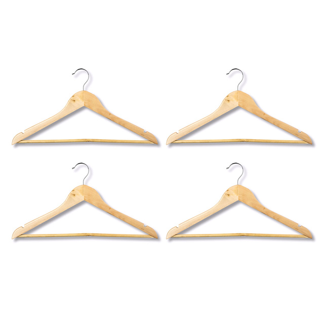 Set 4 umerase din lemn