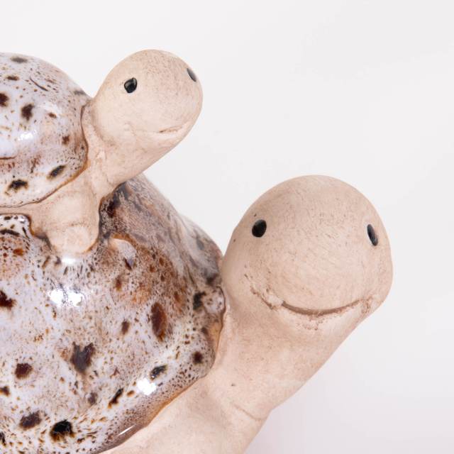 Figurina broasca testoasa, decor gradina, 10 x 11 cm