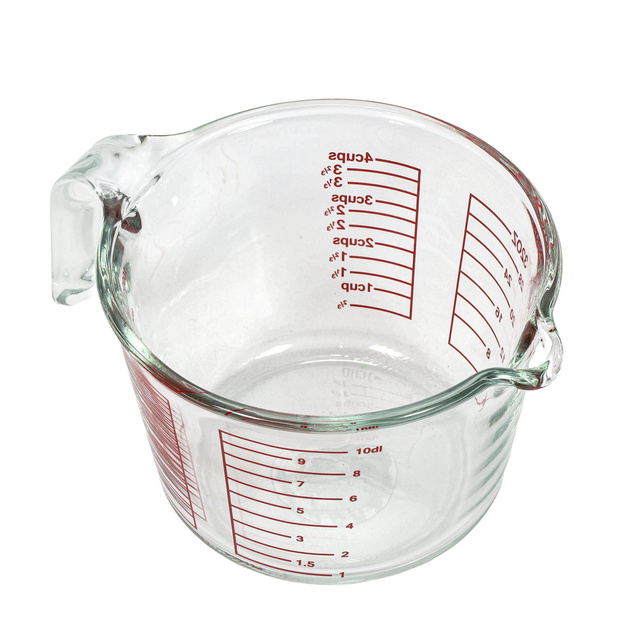 Cană de măsurat LUNU, sticlă, 1 l