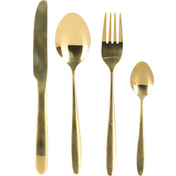 Set tacâmuri din aur pentru 6 persoane