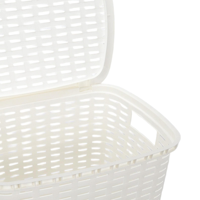 Coș de rufe din plastic reciclat, 53 l