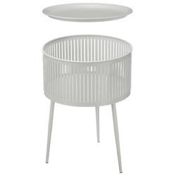 Masuta de cafea rotunda cu spatiu de depozitare, Ø 40 cm