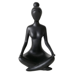 Figurină decorativă Yoga, femeie, 10 cm