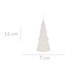Lumanare decorativa brad, 7 x 16 cm