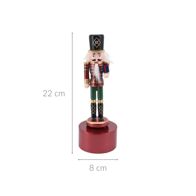 Bunic cu mecanism de muzică, 22 cm