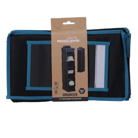 Organizator textil pentru dulap, 7 rafturi, 30 x 17 x 84 cm
