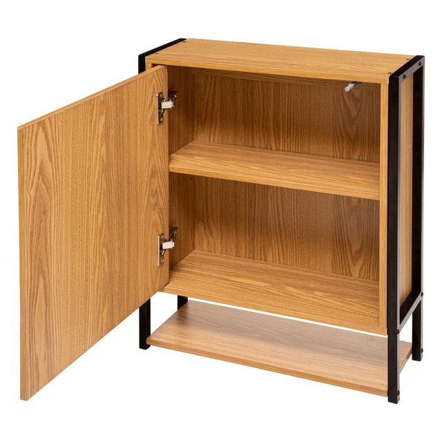 Dulap baie cu oglinda si raft, 48 x 60 x 16,5 cm