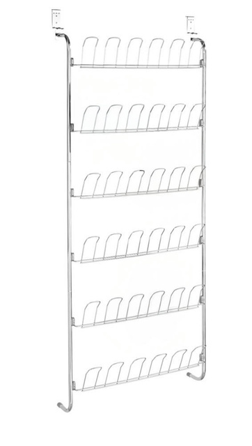 Suport pentru pantofi, WENKO, argintiu