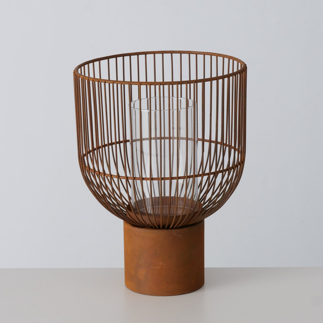 Set 3 sfeșnice 
 metalice Candy, 
 auriu