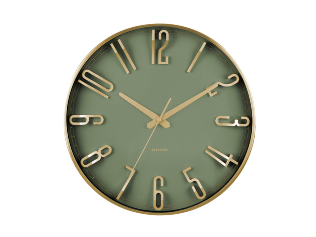 Ceas de perete ELEVATED GLAM, Ø 35,5 cm