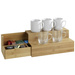 Organizator din bambus pentru cafea și ceai, 33x17,5x15 cm, WENKO