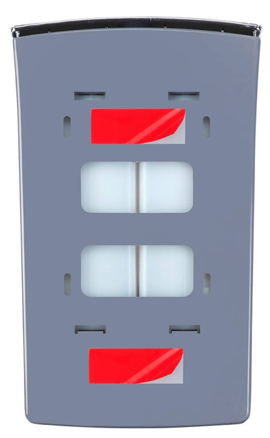 Distribuitor de sapun si dezinfectant TARTAS, cu doua camere, 960 ml, crom, Wenko