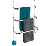 Cuier de ușă cromat pentru prosoape, IRPINIA, Wenko