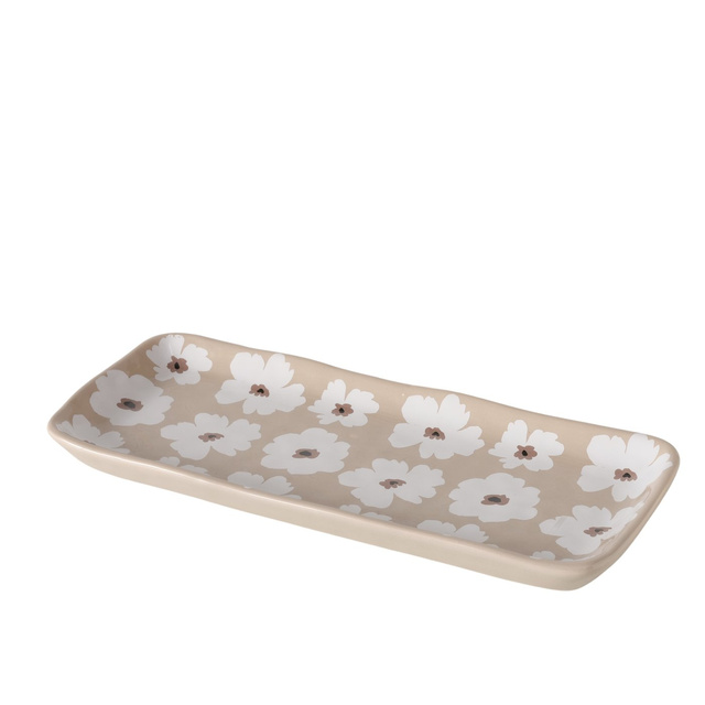 Farfurii cu flori ceramice, 13 - 15 cm, CANEA