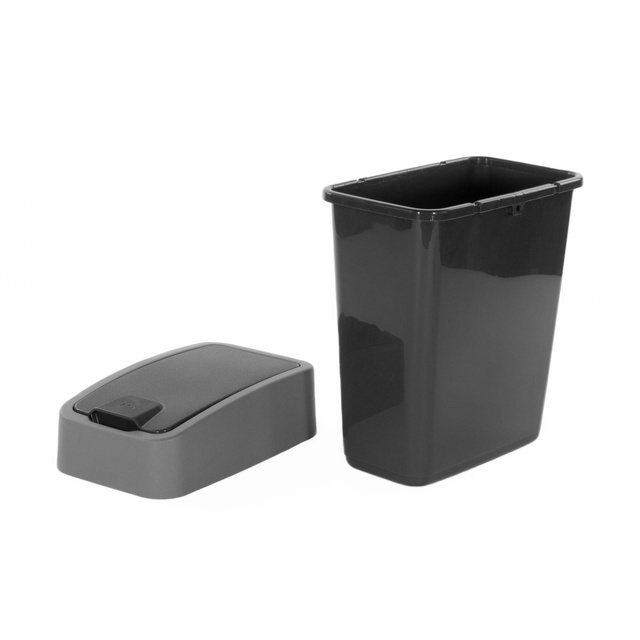 Coș de gunoi cu 2 compartimente plastic 10L