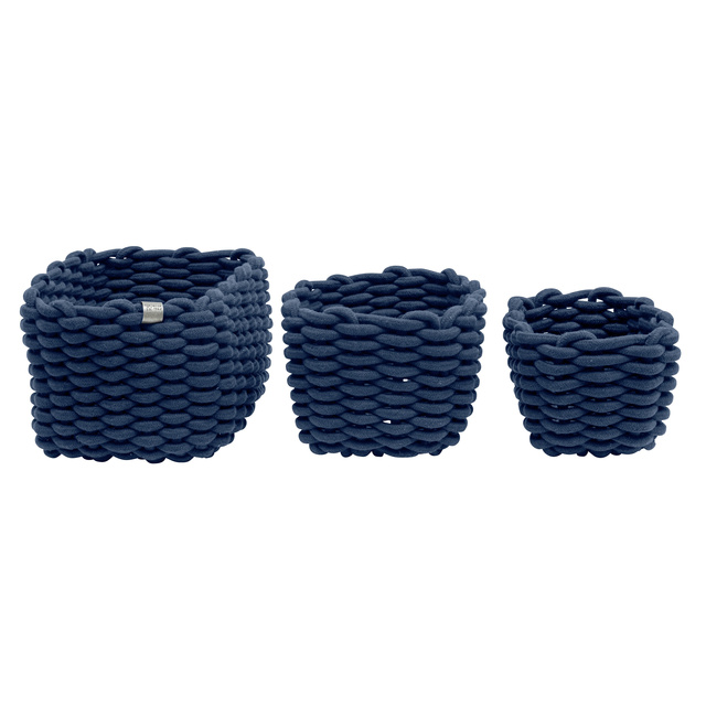 Set de coșuri împletite pentru depozitare TOM TAILOR, 3 buc.