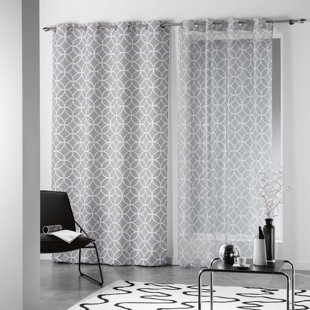 Perdea cu inele DARIO 140 x 240 cm