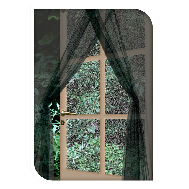 Plasa de tantari usa, neagra, 75 x 220 cm