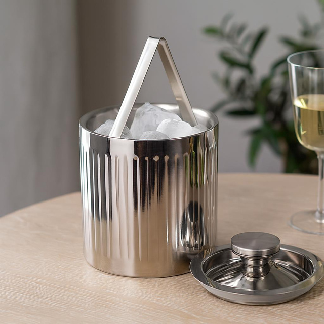 Găleată pentru gheață NAHO + clește