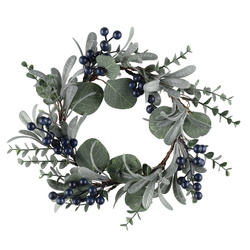 Coroană de Crăciun cu boabe, 30 x 8 cm