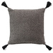 Perna decorativa pentru sufragerie JENNIE, cu ciucuri, bumbac, 40 x 40 cm