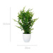 Planta ornamentala artificiala in ghiveci ceramic, 53,5 cm