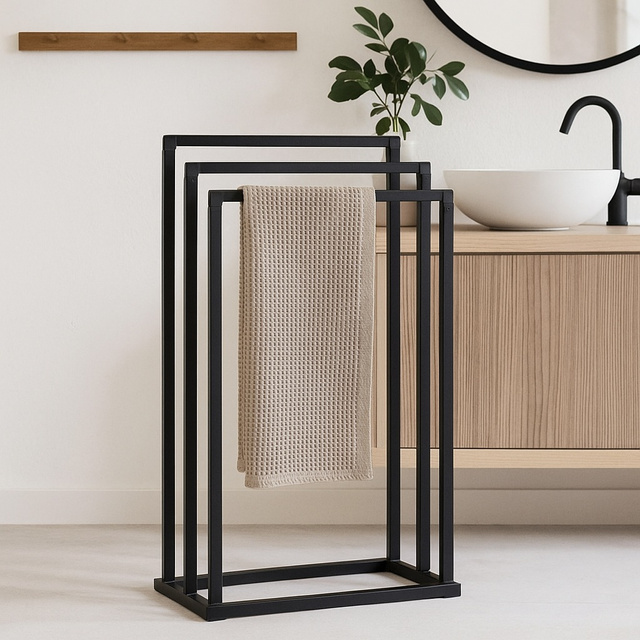 Suport pentru prosoape cu 3 brațe BALVO