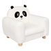 Fotoliu pentru copii panda, 53 × 43 × 43,5 cm