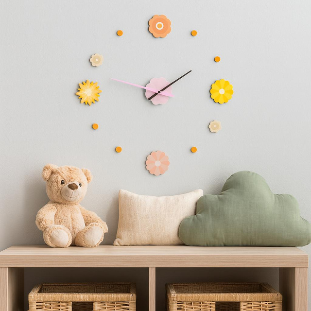 Ceas DIY pentru camera copilului VIB, model 2