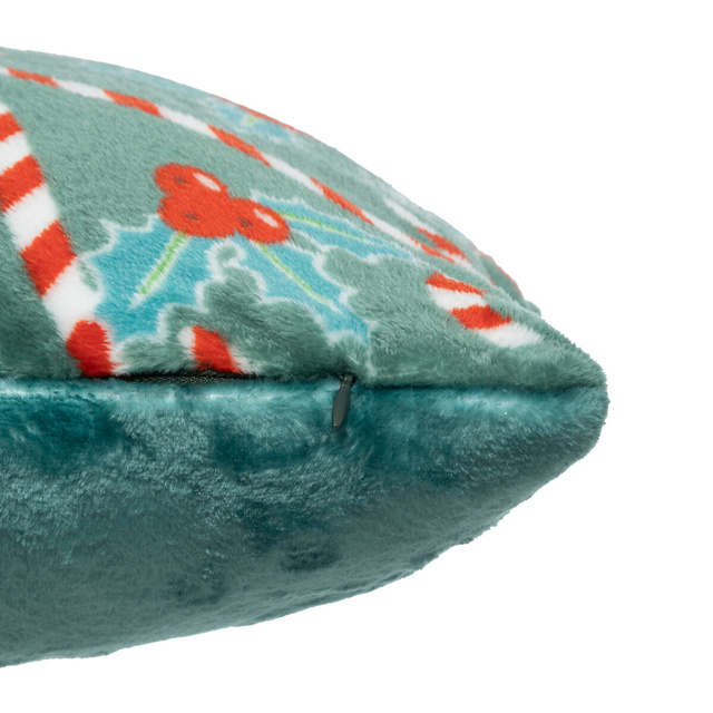 Perna cu motiv de Craciun, HOLLY, 40 x 40 cm