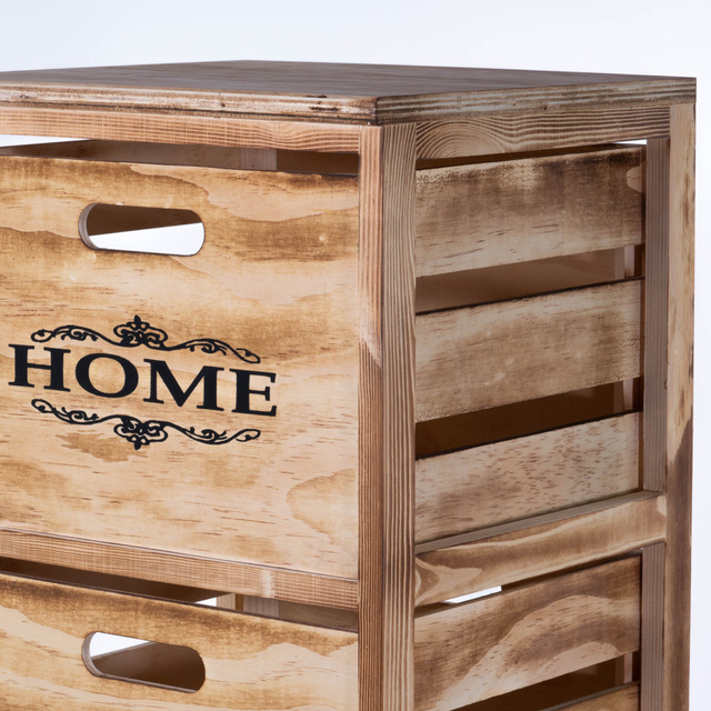 Raft mobil cu sertare, organizator de bucatarie pe roti