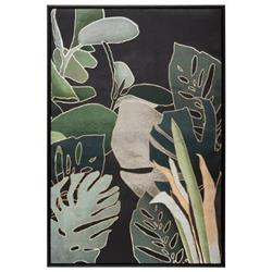 Tablou JUNGLE, 60 x 90 cm, plante verzi