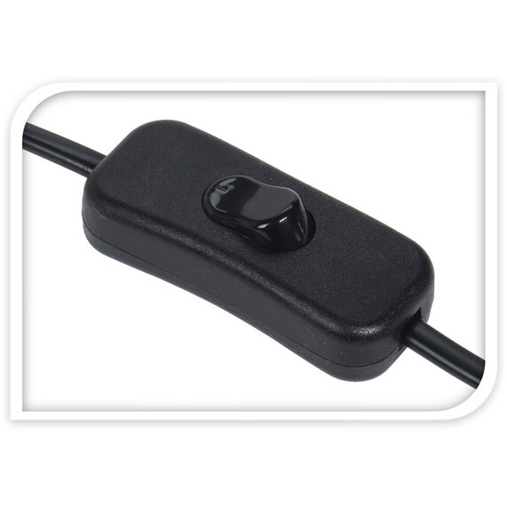 Lampa de birou in stil scandinav, baza din lemn, 14 x 36 cm