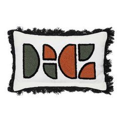 Pernă decorativă bouclé JAIKO, 50 x 30 cm