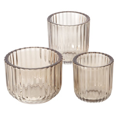 Sfeșnice de sticlă în trei dimensiuni SIKEL