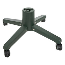Suport metalic pentru brad cu roti, 20 x 54 cm