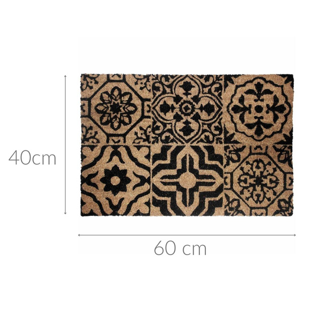 Covoraș din fibră de cocos LISBONNE, 40 x 60 cm