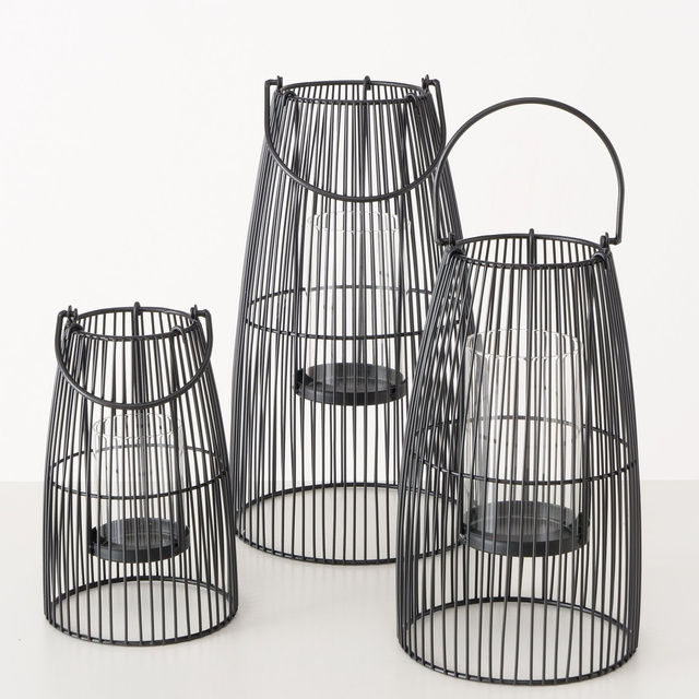 Set felinare metalice CINTA, 25 - 40 cm