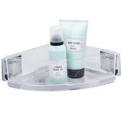 Raft de baie de colț QUADRO, Vacuum-Loc pentru duș, WENKO