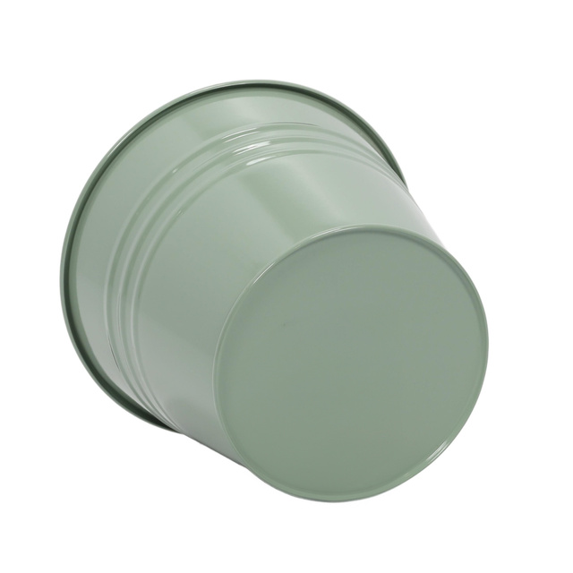 Capac pentru ghivece din zinc, 13 x 11 cm